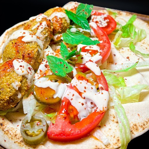 Spicy Falafel Dürüm