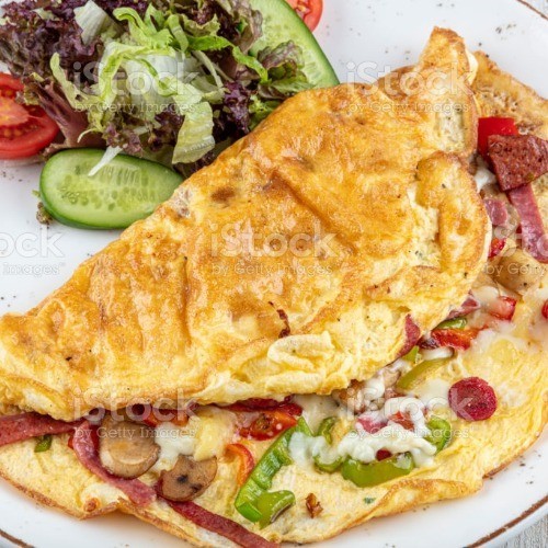 SEBZELI OMLET