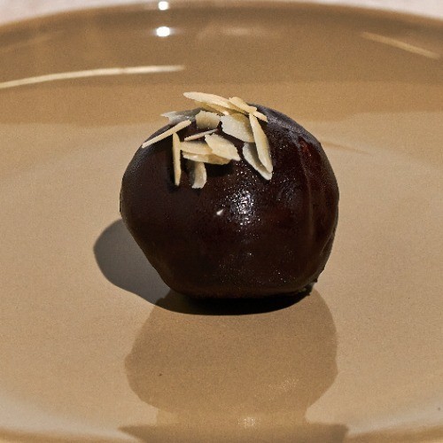 Badem Unlu Portakallı Vegan Chocolate Ball