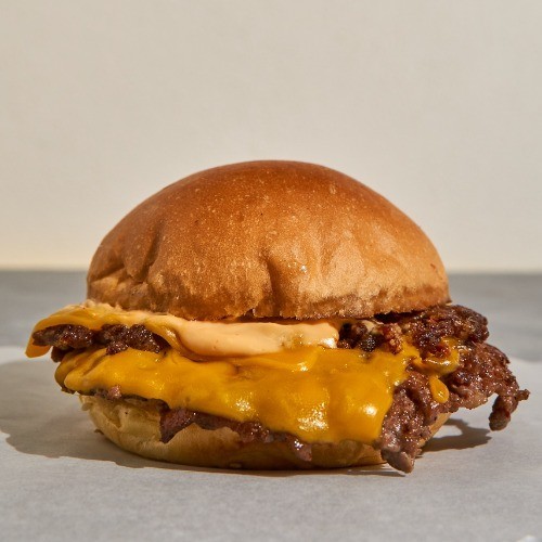 Rebel Smashed Mustard Burger