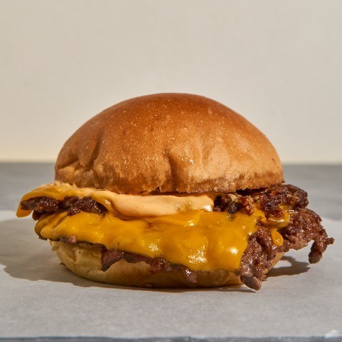 Rebel Smashed Mustard Burger