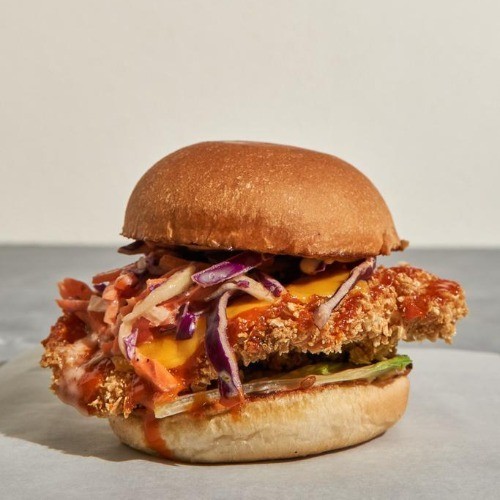 Spicy Crispy Chicken Burger