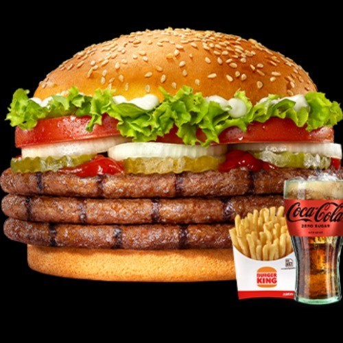 Triple Whopper® Menü