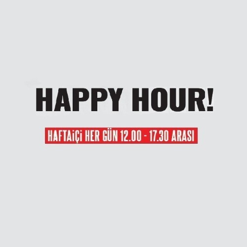 HAPPY HOUR! <3 12.00-17.30