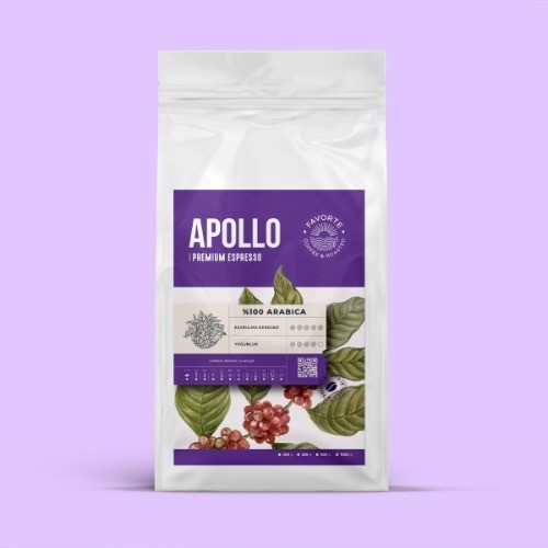 Apollo Premium Espresso Kahve Çekirdek (250 Gr)