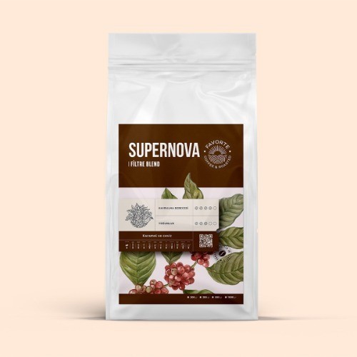 Supernova Blend Filtre Kahve Çekirdek (250 Gr)