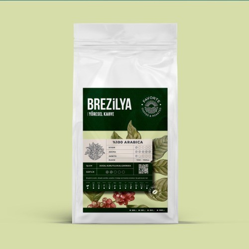 Brezilya Yöresel Filtre Kahve Çekirdek (250 Gr)