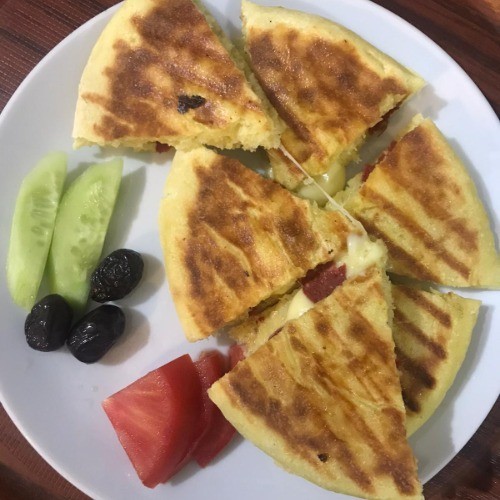 Karışık Bazlama Tost