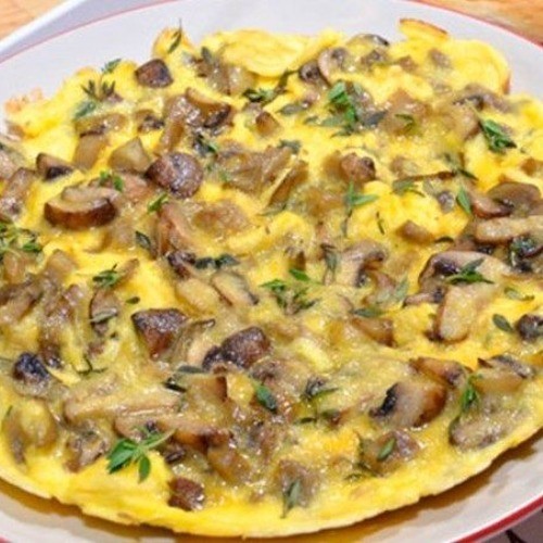 Mantarlı Omlet