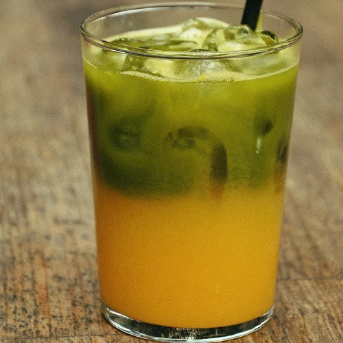 Iced Orange Matcha