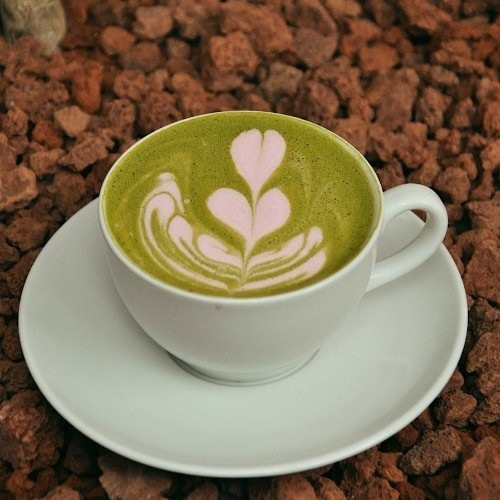 Pink Matcha Latte