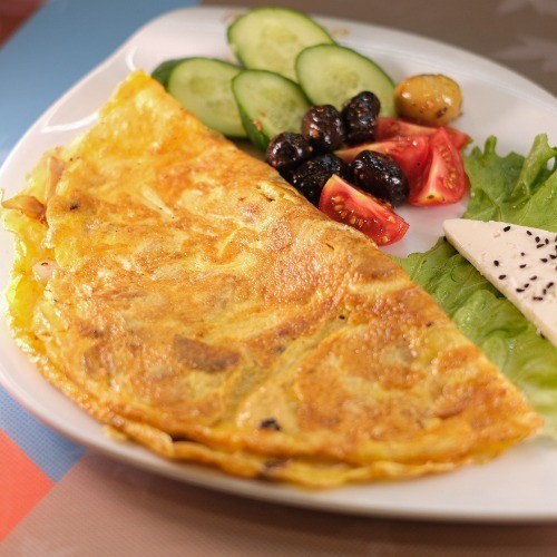 Mantarlı Omlet