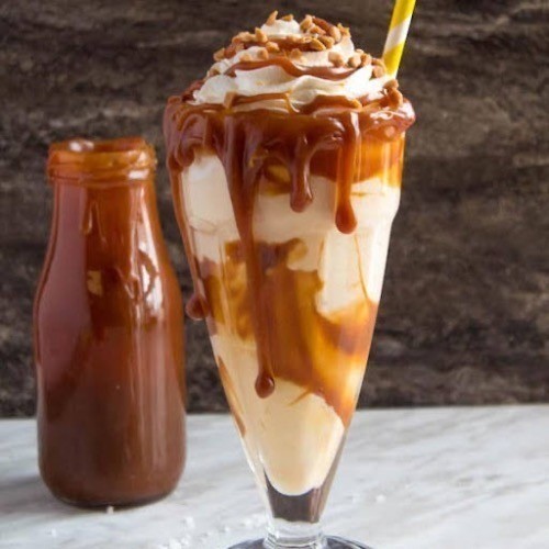 Salted Caramel Milkshake