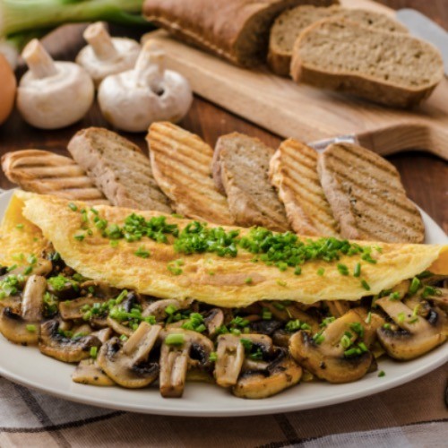 Mantarlı Omlet