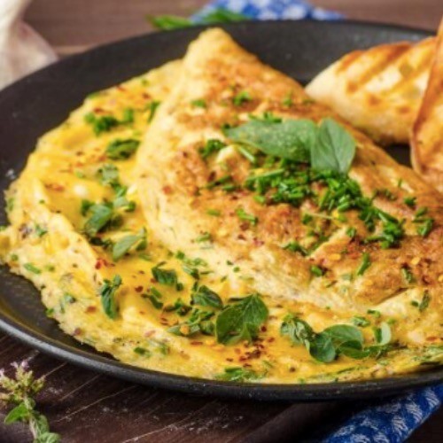 Kaşarlı Omlet