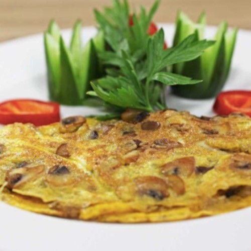 Kavurmalı Omlet