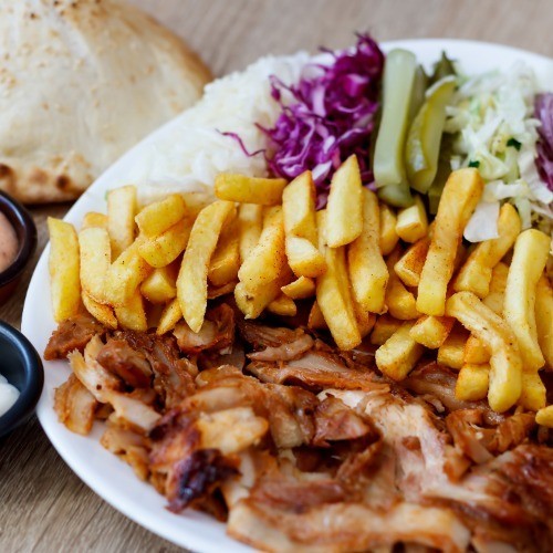 Tabakta Tavuk Döner